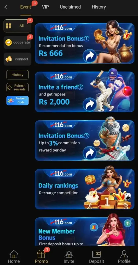 K116 Game